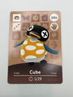 Cube #286 Animal Crossing Amiibo Card Authentic Never Scanned