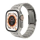 For Apple Watch Band Ultra 49mm Titanium Metal Strap Series 8 7 SE 6 5 4 3 2 1