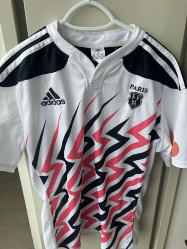 Stade Francais Rugby Jersey Shirt Adidas Paris Top 14 France Original Great Cond