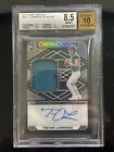 2021 TREVOR LAWRENCE ROOKIE PATCH AUTO Panini Obsidian RPA /100  BGS 8.5/10