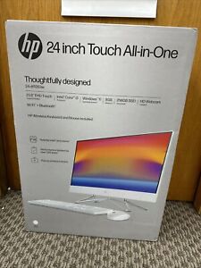 HP 24in Touch All-in-One Computer w/ Intel Core i3 & 256GB SSD 24-df1053w NEW