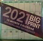 2021 BIG PRINT 12 Month Wall Calendar 20