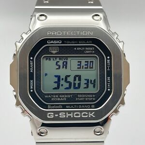 CASIO G-SHOCK GMW-B5000D-1JF Full metal Radio Solar Mens Silver watch
