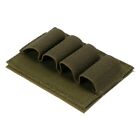 Tactical 4 Rounds Shotgun Shell Ammo Carrier Pouch Holder Hook Loop for 12/20GA