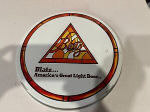 Vintage BLATZ  AMERICA'S GREAT LIGHT BEER Round Serving Tray