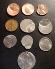 10 Piece Lot Of United States Error Coins.
