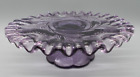 Fenton Art Glass Lavender Child’s CRE Cake Plate
