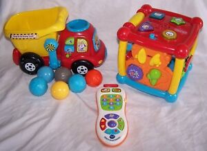 Lot of 3 Vtech Learning Toys for Ages 6-36 Months
