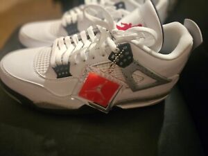 Jordan 4 Retro OG White Cement 2016 Brand New In Box Men Jordan Shoes Size 13