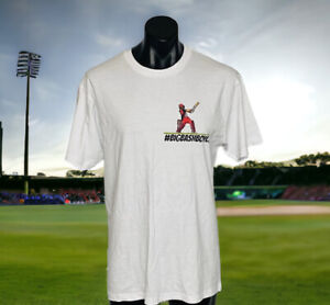 Melbourne Renegades #BIGBASHBOYCE T shirt White Cameron Boyce BBL Cricket Size L