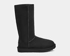 New 100% Authentic Women UGG Classic Tall II Boot 1016224 Black Size 7 9