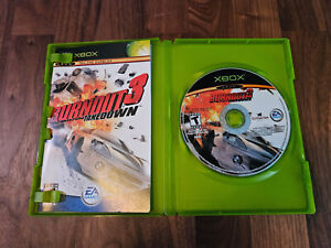 Burnout 3: Takedown (Microsoft Xbox, 2004) - Manual Included!