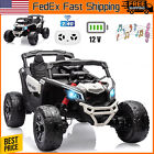 12V CAN-AM Licensed Gifts for Kids Ride on UTV Car Toys All Terrain Tire Buggy