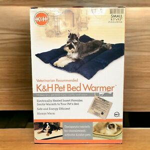 K&H Pet Bed Warmer Small Electric Heating Pad Therapeutic Dog Cat New Open Box