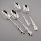 Towle French Provincial Sterling Silver Oval Soup Spoons - 6 5/8