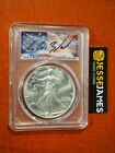 2021 SILVER EAGLE PCGS MS70 FLAG PAUL C. BALAN HAND SIGNED FIRST STRIKE TYPE 2