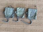 3 Lot Army Military Surplus 1st First Aid Medic Survival Kit Bandage Pouch USGI