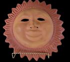 Terracotta Sun Face Clay Sculpture 11