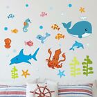 Under The Sea Fabric Wall Stickers - Non-Toxic, Removable Decals