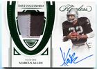 2022 Panini Flawless Marcus Allen Autograph Distinguished 2 Color Patch Auto #/5
