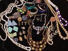 Assorted ESTATE Vintage Jewelry Lot  Some Signed All Wearable