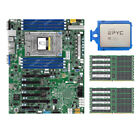 AMD epyc 7551P+Supermicro H11SSL-i +16G * 8 2133P DDR4 ECC REG+4u sp3 cooler