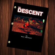 The Descent Movie Script Reprint Full Screenplay Full Script Horror Movie