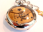 Key Wind-1878 - 18SZ Elgin Pocket Watch-in Restored Display Case-Serviced-11 j-