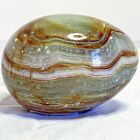 Large Egg Shape Natural Green Onyx Paperweight