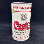 Cook's Goldblume Export Beer Can ~ Alabama Tax Stamp Evansville Straight Steel