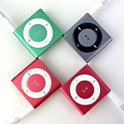 New ListingLOT 4 APPLE SHUFFLE A1373 2 GB 4th Generation Red Green Grey Tested Work
