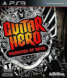 Guitar Hero: Warriors of Rock Stand-Alone Software - Playstation 3 - Playstation