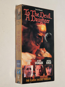 New ListingSEALED TO THE DEVIL A DAUGHTER HORROR VHS TAPE CHRISTOPHER LEE REPUBLIC
