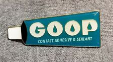 LMH PINBACK Pin GOOP Contact Adhesive & Sealant Teal Tube HOME DEPOT Employee