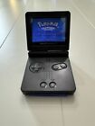 New ListingGame Boy Advance SP AGS-001 Handheld Portable System Black
