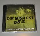 Government Issue - Complete History Volume One (CD, 2000, 2 Discs) Punk