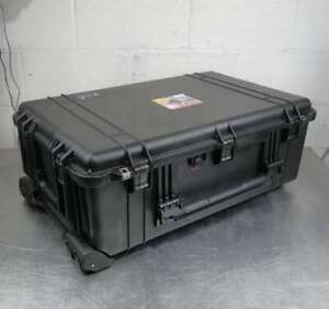 Pelican 1650 Hard Watertight Protector Case with Wheels 20L x 30W x 11H