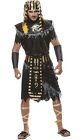 Black/Gold Egyptian Pharaoh Men’s Costume Adult Historical King of Egypt Outfit