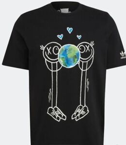 adidas Originals x Andre' Saraiva Men's Tee Shirt  Black Sz XL  NWT