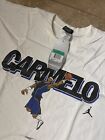 AIR JORDAN Vintage T Shirt Early 2005 Brand New XL Carmelo