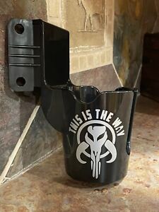 New Mandalorian Pinball Machine Beverage Drink Cup Holder Mod THIS IS THE WAY