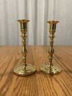 New ListingBaldwin Brass Candlesticks 7 Inch Vintage American Classic Made In USA