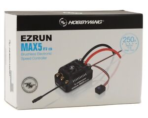 Hobbywing EZRun MAX5 G2 1/5 Scale Waterproof Brushless ESC 250 AMP HWA30104200