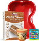 Cake and Ice Cream Dog Birthday Cake Kit in with Peanut Butter Puppy Cake, Yo...