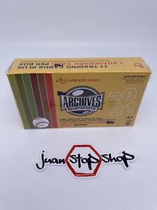 2021 Topps Archives Snapshot Baseball Sealed Hobby Box Online Exclusive Auto!