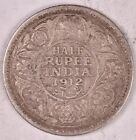 New Listing1912 India Half Rupee 5.83g Silver 0.917