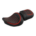 Black Red Driver Rider Passenger Seat Fit For Indian Chieftain Springfield 14-23 (For: Indian Chieftain)