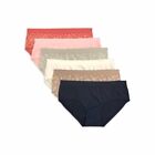 SECRET TREASURES WOMEN'S SEAMLESS HIPSTER PANTIES,PINK,6 PACK*CHECK FOR SIZE*