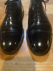 Church's England Men's Cap Toe Custom Grade Dress Shoes Size 10.5 (E) Wide Black