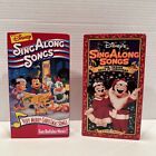 Disneys Sing Along Songs VHS Lot The Twelve Days of Christmas Holiday Very Merry